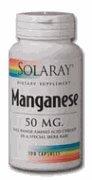 50mg manganèse - 100 - Capsule