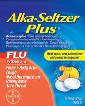 Alka-seltzer Plus Flu Citrus
