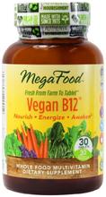 MegaFood Vegan B12 comprimés, 30