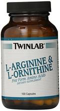 L-Arginine & L-Ornithine 750mg