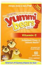 Yummi Bears vitamine C, 60-Count