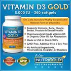 La vitamine D3 5000 UI, 360
