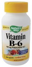 Nature Way - Vitamine B6, 100 mg,