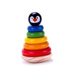 Penguin en bois adorable 6 pièces