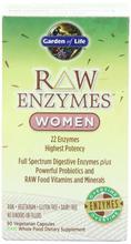 Garden of Life RAW Enzymes femmes,