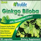 Ginkgo Biloba, 60 mg santé du