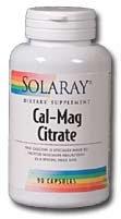 Solaray Cal-Mag Citrate Capsules,