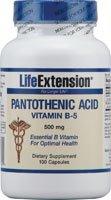 Extension pantothénique Acide vie