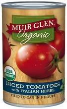 Muir Glen tomates en dés, aux