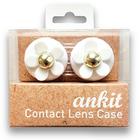 Ankit Contactez Lens Case - White