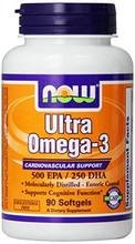 NOW Foods Ultra Omega 3 huile de