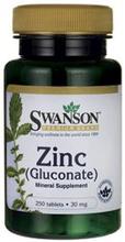 Zinc (gluconate de) 30 mg 250 Tabs