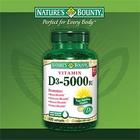 Bounty vitamine D3 5000 UI de