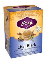 Yogi Chai thé noir, 16 sachets de