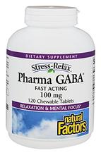 Pharma GABA 100mg - facteurs de