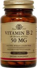 Solgar Vitamine B2 100 mg. [100