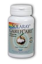 Solaray Garlicare comprimés,
