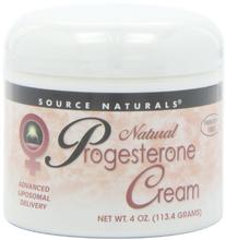Crème progestérone Source