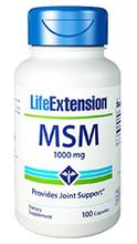 Life Extension MSM 1000 Mg, 100