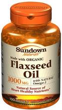 Naturals Sundown Flaxseed Oil,