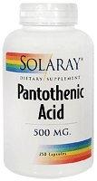 Acide pantothénique 500mg - 250 -
