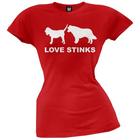 Love Stinks Juniors T-shirt