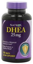 Natrol DHEA 25mg comprimés,