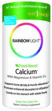 Rainbow Light, calcium alimentaire