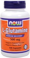 NOW Foods L-Glutamine 500mg, 120