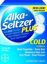 Alka-Seltzer Plus Cold Medicine