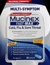Mucinex Fast-Max Adult Caplets for