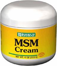 Good 'N Natural - MSM Cream - 4 oz