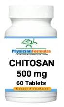 Chitosan 500 mg Supplément, 60