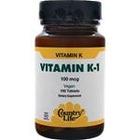 Country Life vitamine K-1 100 Mcg,