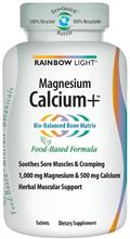 Rainbow Light, Calcium Magnésium