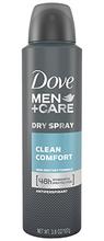Dove Men + Care Spray sec