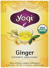 Yogi Tea Ginger, 16 sachets de