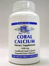 Le calcium de corail 120 VegiCaps