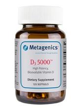 Metagenics, D3 5000, 120 gélules