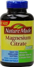 Nature Made citrate de magnésium,