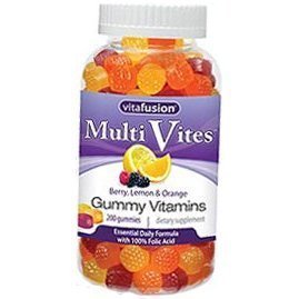 Adulte Vitamines gommeux, Vites multi par Vita Fusion, 200 à croquer