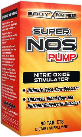 Body Fortress Comprimés Super Pump Nos, 90 Count