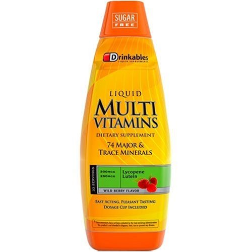 Buvables Ultimes liquides Multi Vitamines, baies sauvages, 33 onces (pack de 2)