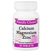 Calcium Magnésium Zinc - 30 onglets, (Choix de la famille)