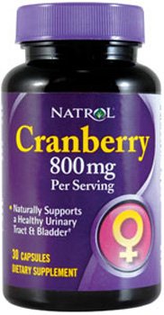 Capsules Natrol Cranberry 800 mg, à 30 Capsules (pack de 2)