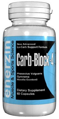 Carb-Block-4-60 Carb Blocker Capsules avec Hoodia Gordonii pilules Poids Loss Diet Atkins