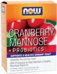 Cranberry Mannose + probiotiques Packets - 24 - Packet
