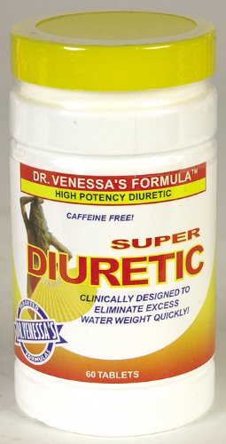 Dr Venessa de formules Diurétique Super 60 onglet (Multi-Pack)