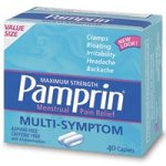 Force maximale Pamprin Multi-Symptom Relief Comprimés menstruels, 40-Count Boxes (Pack de 3)