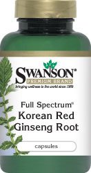 Full-Spectrum racine de ginseng rouge de Corée 400 mg 90 Caps - Swanson Premium
